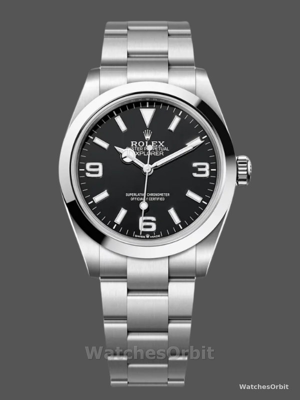 Rolex Explorer 224270 Stainless Steel Black Dial 40MM