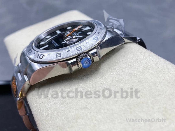 Rolex Explorer II m226570 0002 Stainless Steel Black Dial 42MM Mens Replica Watch