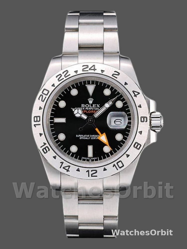 Rolex Explorer REP016820 Stainless Steel Black Dial 40MM Mens Replica Watch