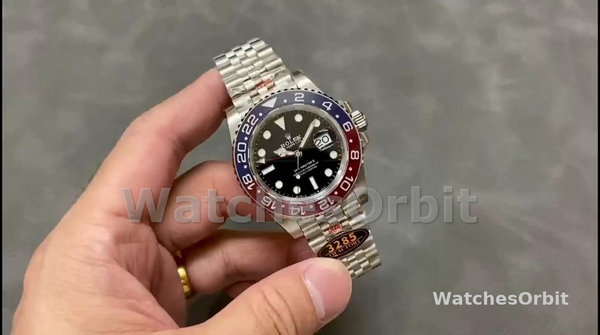Rolex GMT-Master II 126710BLRO Stainless Steel Black Dial 40MM Mens Replica Watch