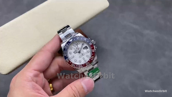Rolex GMT-Master II 126719 0002 White Gold Meteorite Grey Dial 40mm Mens Replica Watch