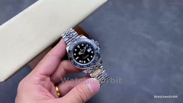 Rolex Gmt Master II Automatic Black Dial M126710GRNR 0003 40mm