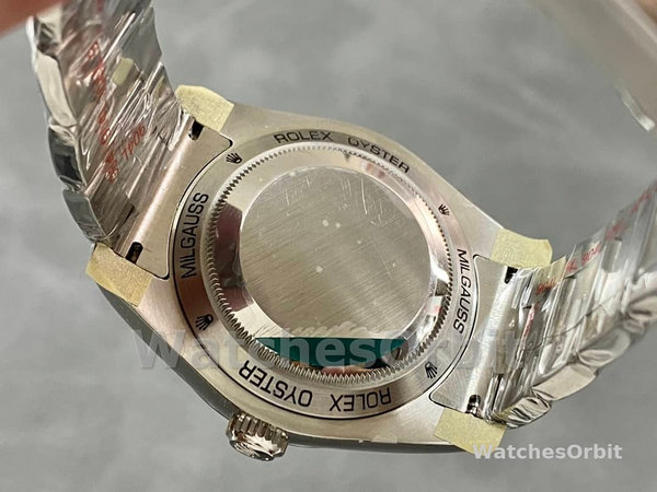 Rolex Milgauss 116400GV Stainless Steel Black Dial 40MM Mens Replica Watch