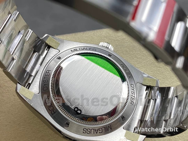 Rolex Milgauss 116400GV Stainless Steel Z-blue Dial 40mm Mens Replica Watch
