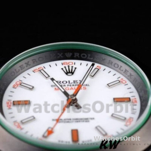 Rolex Milgauss PR116610 Pstainless steel White Dial 40MM Mens Replica Watch