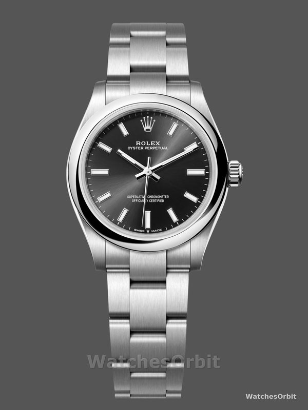 Rolex Oyster Perpetual 31 Black Dial 277200 0002 Women's Watch