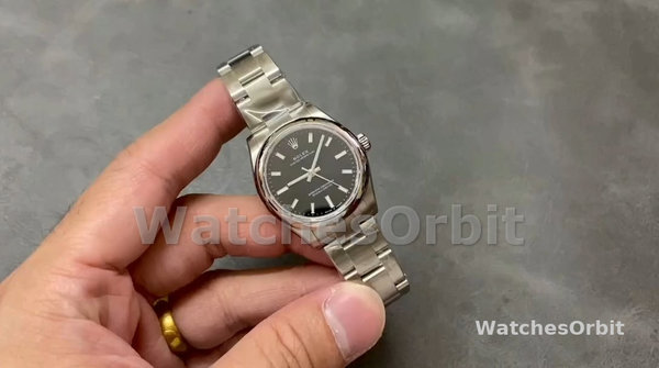 Rolex Oyster Perpetual 31 Black Dial 277200 0002 Women's Watch