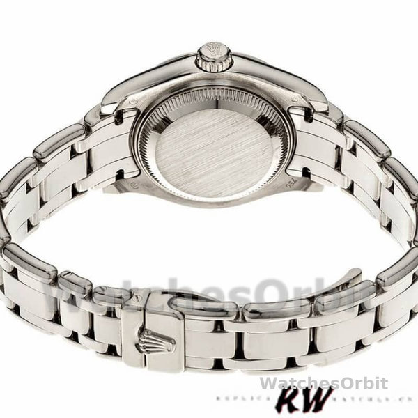 Rolex Masterpiece Pearlmaster 80339 Diamant Bezel 29MM Lady Replica Watch