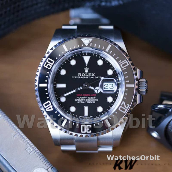 Rolex Sea-Dweller 126600 Stainless Steel Black Dial 43MM Mens Replica Watch