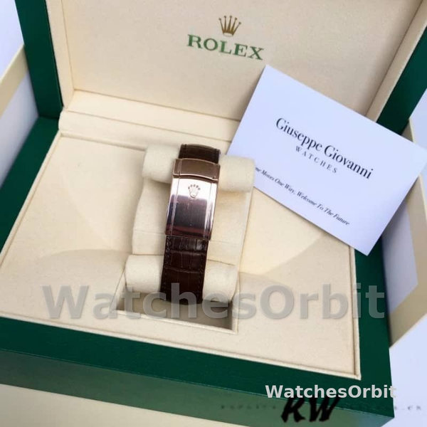 Rolex Sky-Dweller 326135 Dark Rhodium Dial 42MM Mens Replica Watch