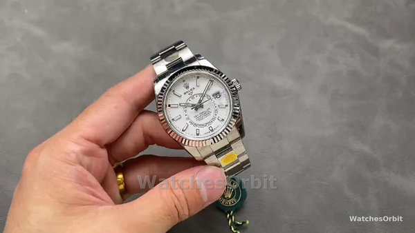 Rolex Sky Dweller 42 Oystersteel White Dial m336934 0003 Men's Watch