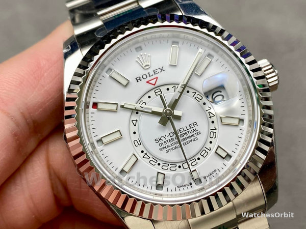 Rolex Sky Dweller 42 Oystersteel White Dial m336934 0003 Men's Watch