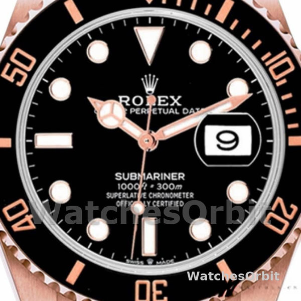 Rolex Submariner 126605 Automatic Black Dial 41MM Mens Replica Watch
