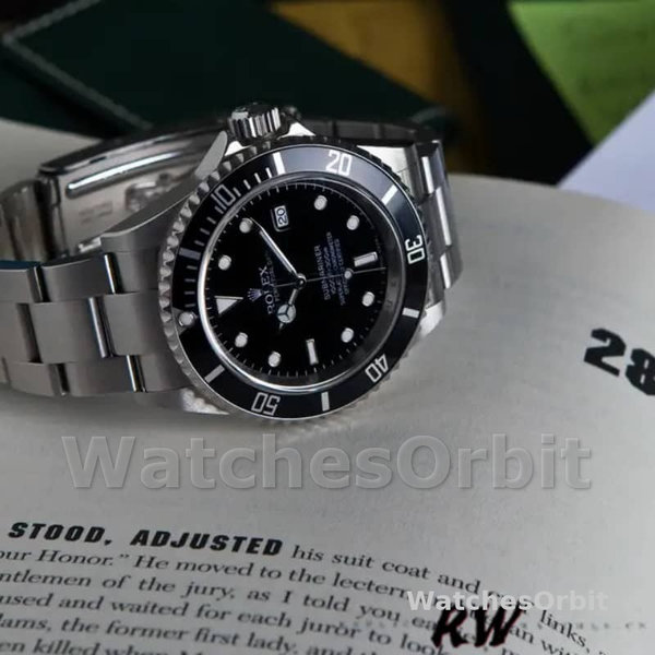 Rolex Submariner 1680 Black Bezel Black Dial 40mm Mens Replica Watch