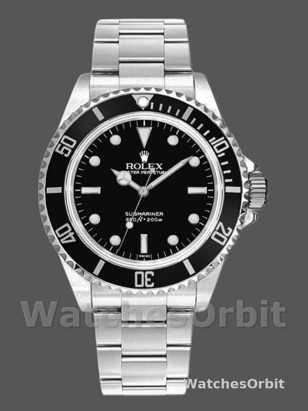 Rolex Submariner 5513 Black Dial Stainless Steel 40mm Mens Replica Watch