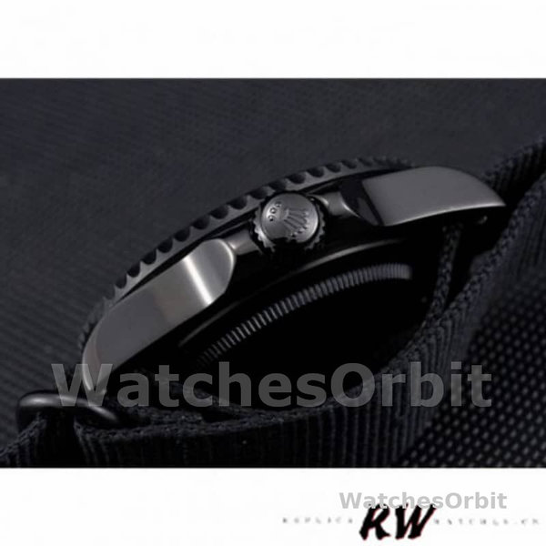 Rolex Submariner 622006 Black nylon strap Black Dial 40mm Mens Replica Watch