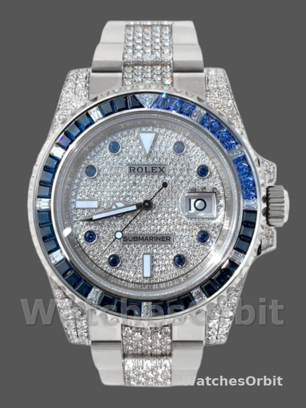 Rolex Submariner Date 116610LN Stainless Steel Diamond Bezel 40MM Mens Replica Watch