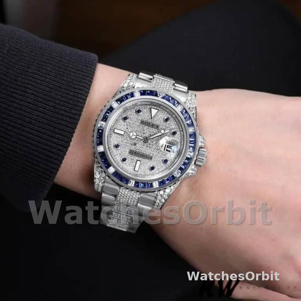 Rolex Submariner Date 116610LN Stainless Steel Diamond Bezel 40MM Mens Replica Watch