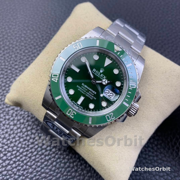 Rolex Submariner Date 116610LV Stainless Steel Oyster 40MM Green Dial Mens Replica Watch