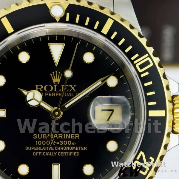 Rolex Submariner Date 116613 Stainless Steel Case Black Dial 40mm Mens Replica Watch