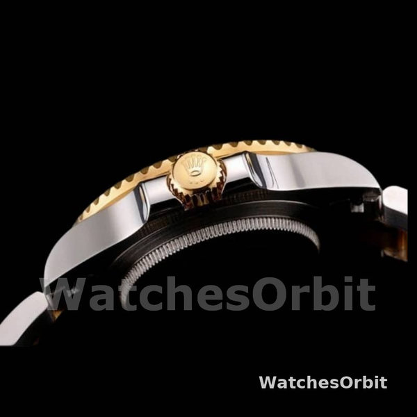 Rolex Submariner PR16233B Two Tone Blue Dial 41mm Mens Replica Watch
