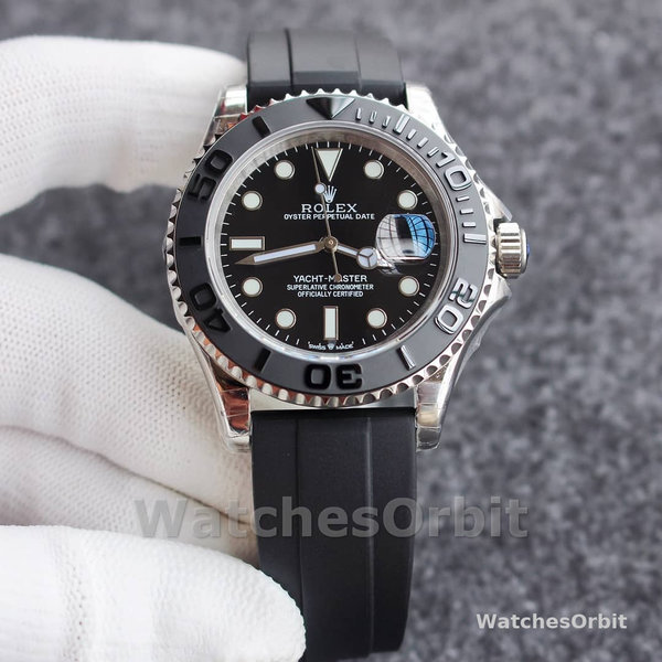 Rolex Yacht-Master 226659 White Gold Black Dial 42mm Mens Replica Watch